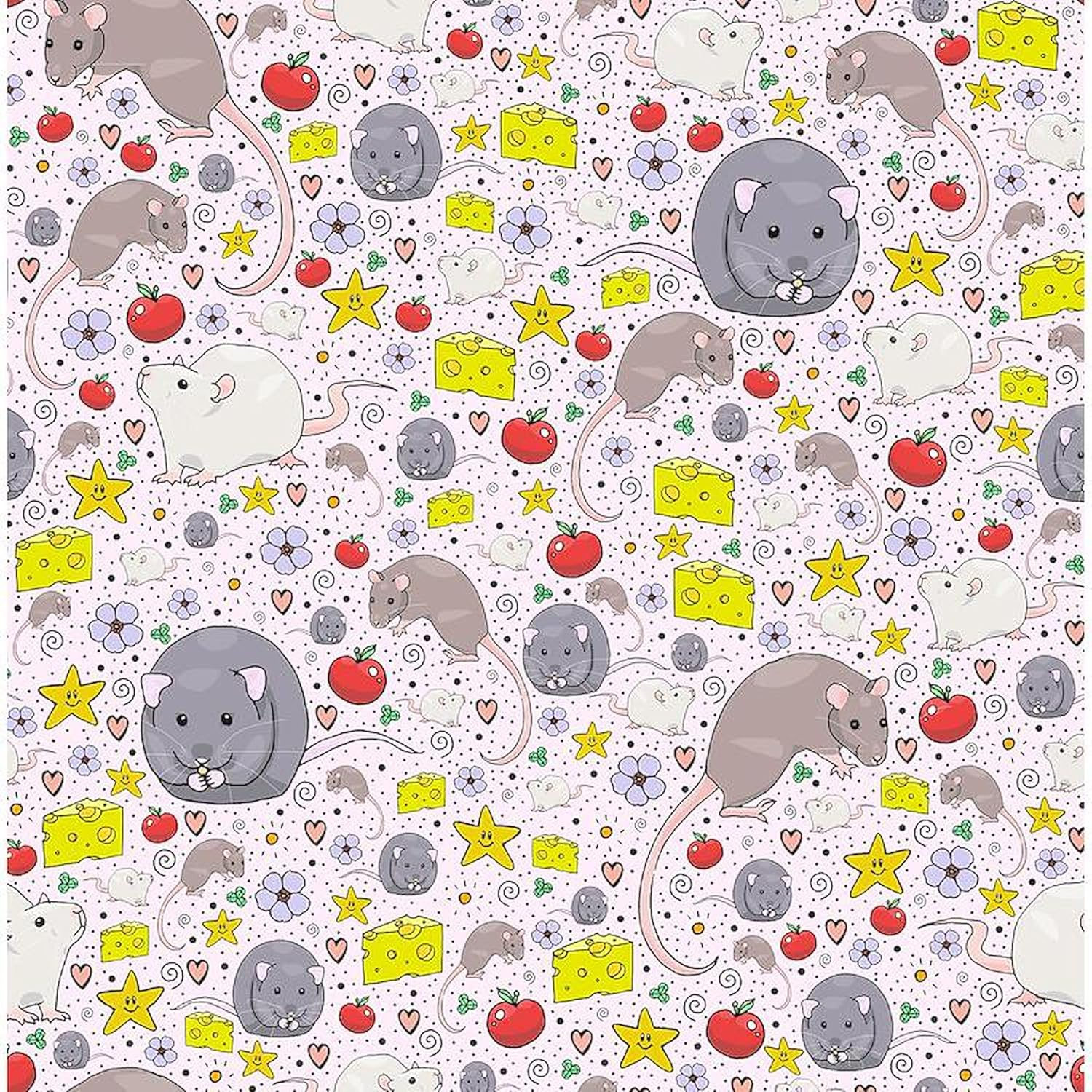 Cafepress Rats Decorative Fabric Shower Curtain 70"X72" image number 2
