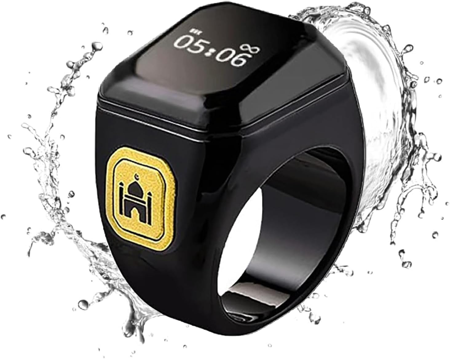 YUENTOEN Finger Tally Counter Clicker, Digital Tally Counter Ring with 0.49In Screen, APP Support, Prayer Reminders, Easy Count, Lightweight and Portable (22Mm) image number 1