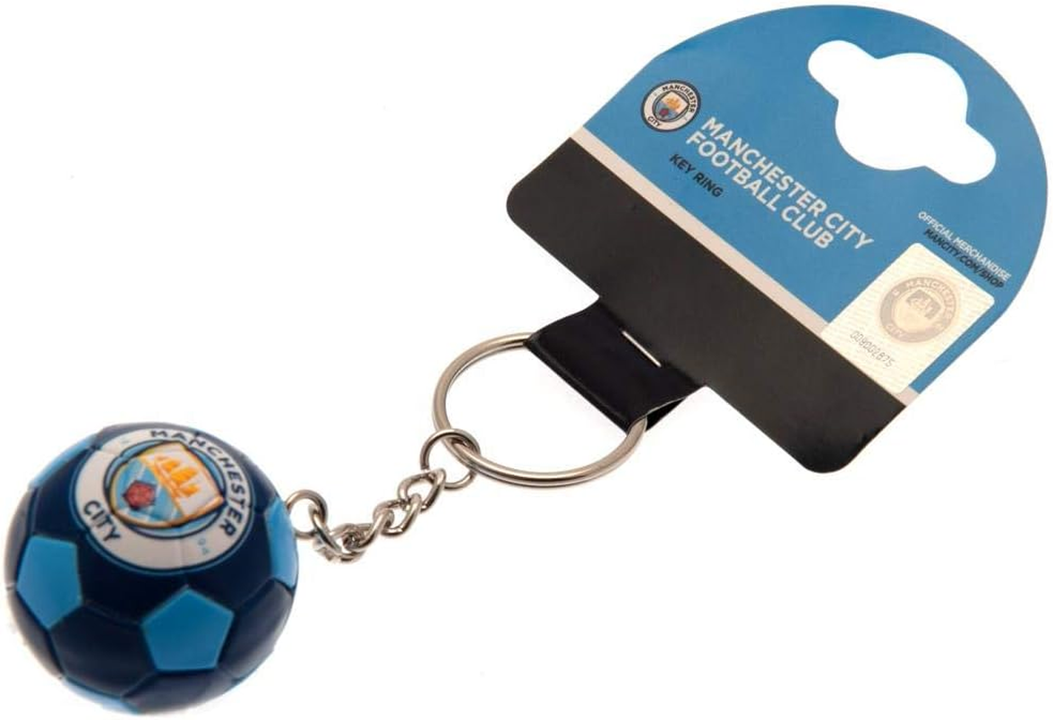 Manchester City FC Football Keyring image number 1