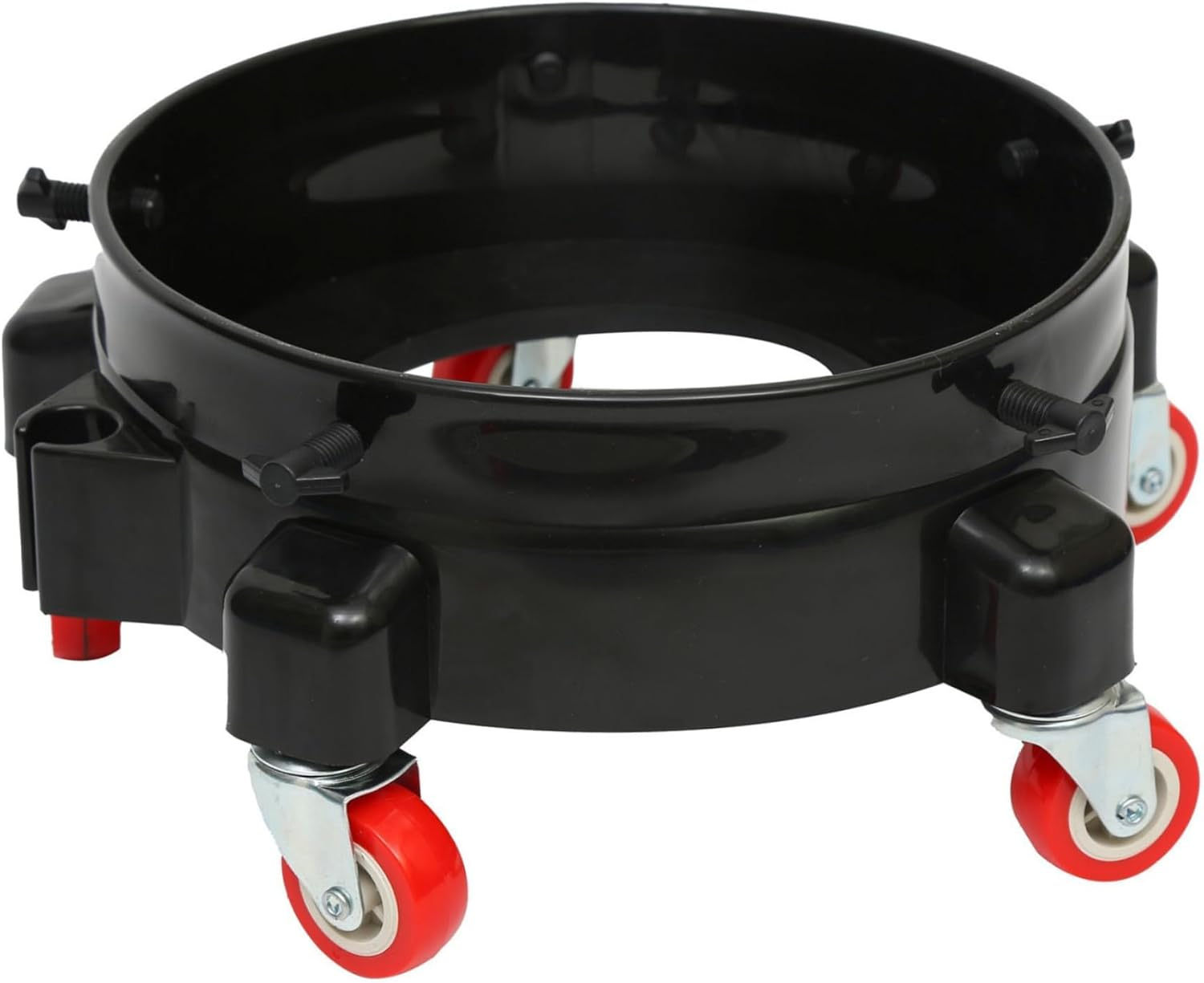 Plant Caddy with Wheels,13"Inch Rolling Plant Stand Flower Pot Mover, Planter Caddies round Plant Dolly for Heavy Duty Planter Plant Stand with Wheels image number 5