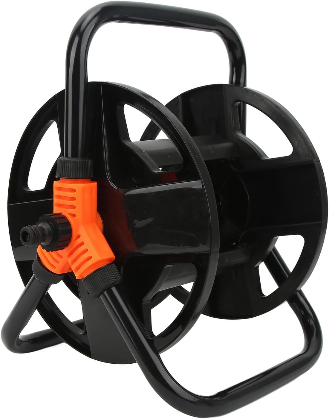 Garden Hose Reel Cart Water Pipe Storage Rack, Garden Hose Reel, Water Pipe Car Roll Abs Garden Hose Holder for outside Garden Yard Lawn for Car Washing, Watering, Gardening image number 6