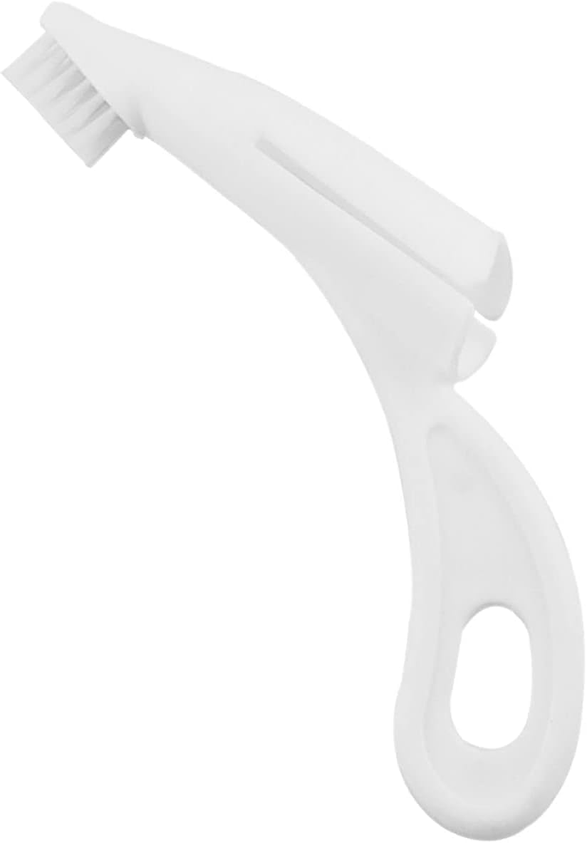 Cat Finger Toothbrush Soft Ergonomic Handle Dog Toothbrush Nylon Safe Teeth Whitening (White, One Size) image number 5