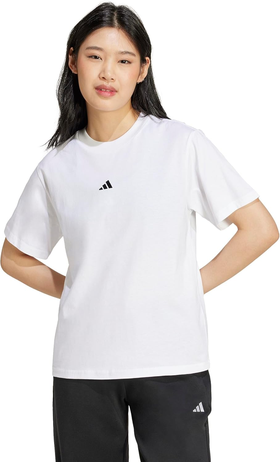 Adidas Sportswear Essentials Small Logo Women'S Cotton T-Shirt image number 3