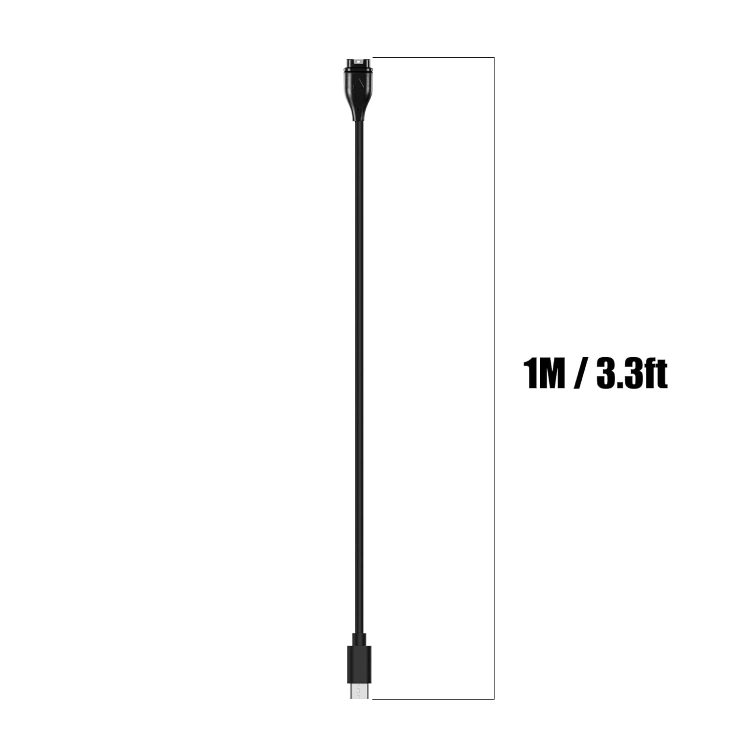 1M Type C/USB C Charging Cable for Garmin Vivoactive 5/4/3, 1M for Garmin Venu 3 3S 2 2S Bounce Instinct Fenix 7 7S 7X 6 6S 6X/5 5S 5X/Forerunner 265 265S 965 955 158 935 945 LTE image number 2