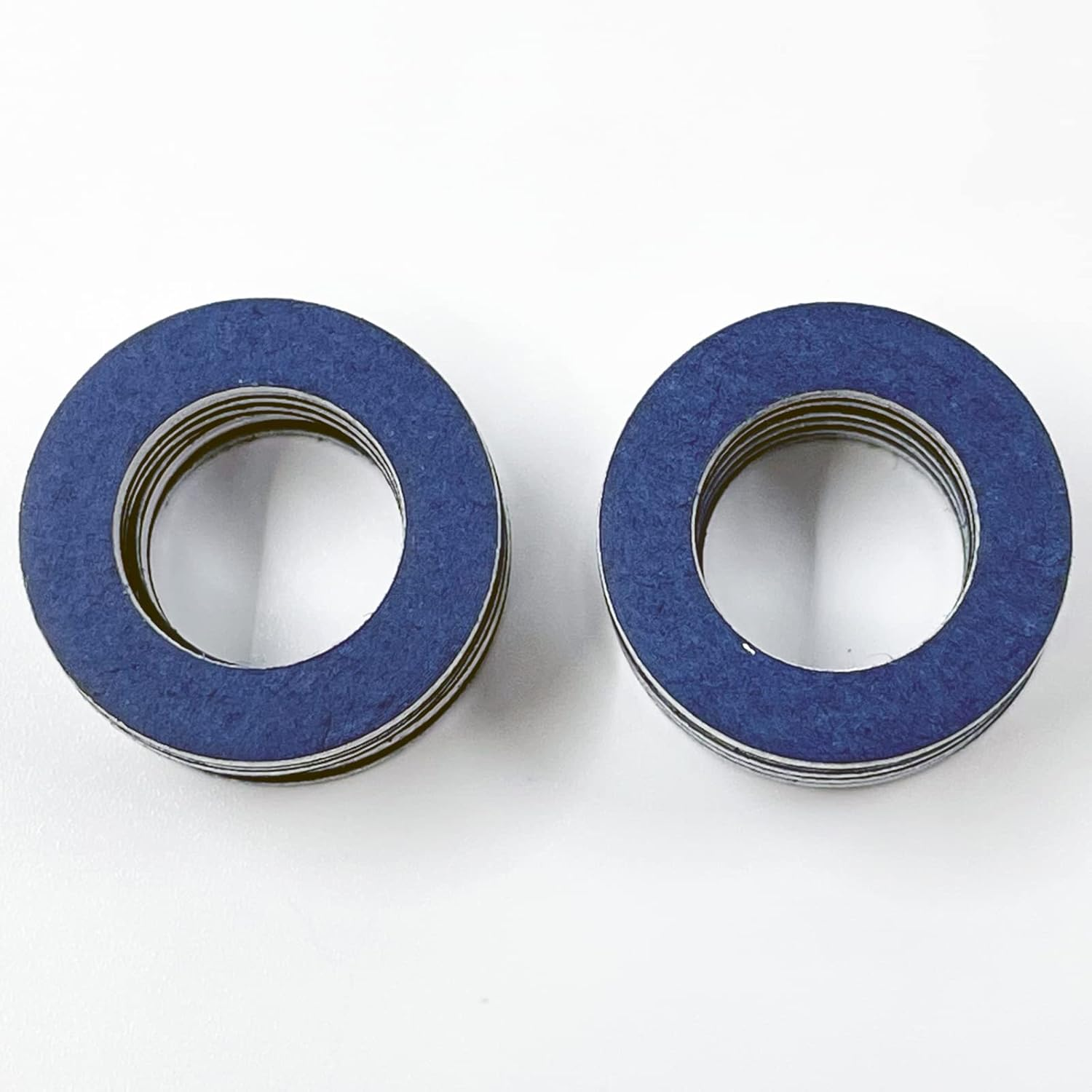 12 Packs 90430-12031 Tacoma Oil Drain Plug Gaskets Compatible with Toyota Tacoma Tundra Camry Corolla 4Runner Scion Avalon Lexus Oil Plug Gasket image number 1