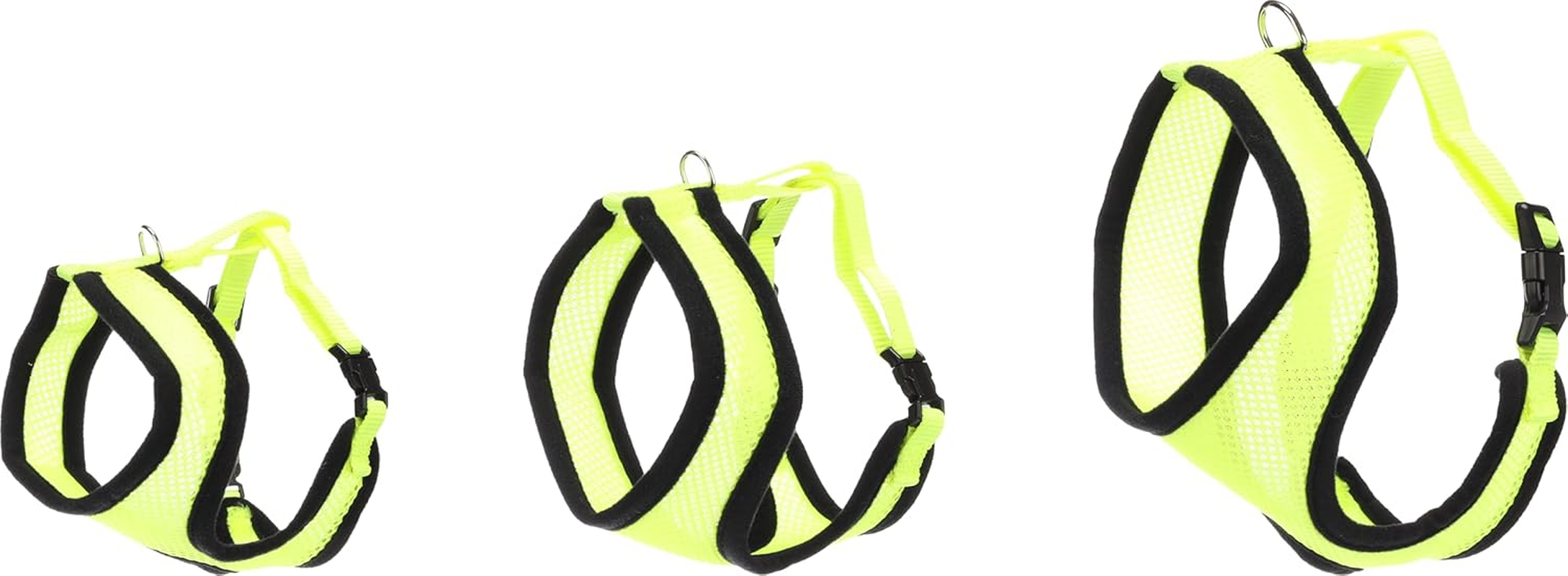 Flamingo Cat Harness with Leash Harms Yellow 32Cm 36-48Cm 110Cm 10Mm image number 1