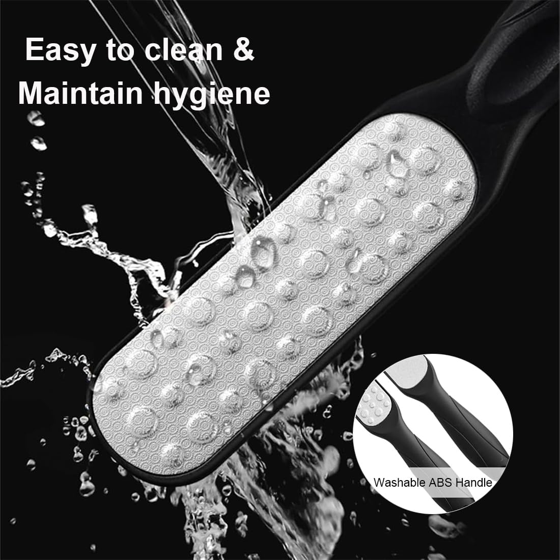 1 Lima Para Pies Durezas Profesional, Pedicura Profesional Para Pies, Quita Durezas Para Pies, Lavable Y Reutilizable, Para Mujeres, Hombres, Sal&oacute;n O Hogar