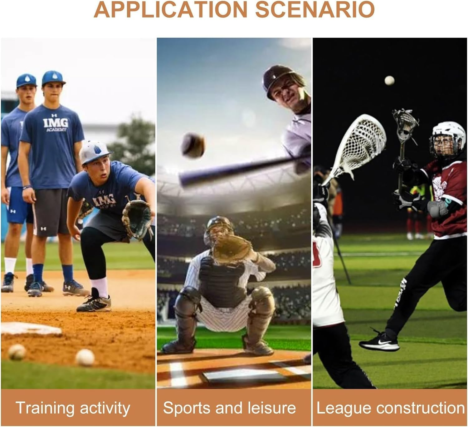 SPP Official Size Baseball Professional Baseballs Regulation Size and Weight, Durable Full-Grain Leather, Perfect for Training and Competitive image number 1