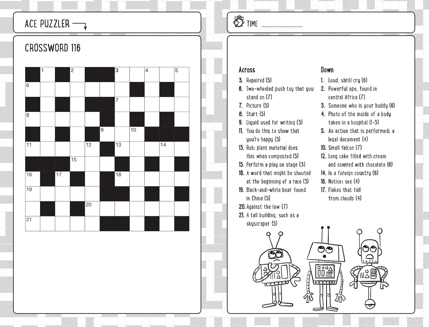 Crossword Challenges for Clever Kids&reg; (Volume 12) image number 2
