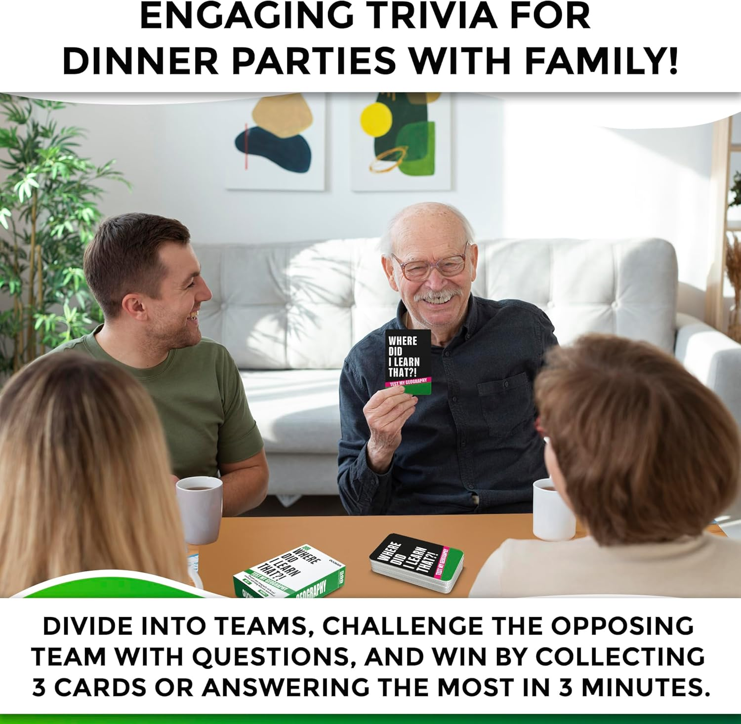 QUOKKA Trivia Card Game with 2000 Questions in Geography, History, Science, and General Knowledge &ndash; Trivia Games for Adults, Teens, and Families &ndash; Trivia Cards with Answers &ndash; Great Board Games Trivia - History image number 4