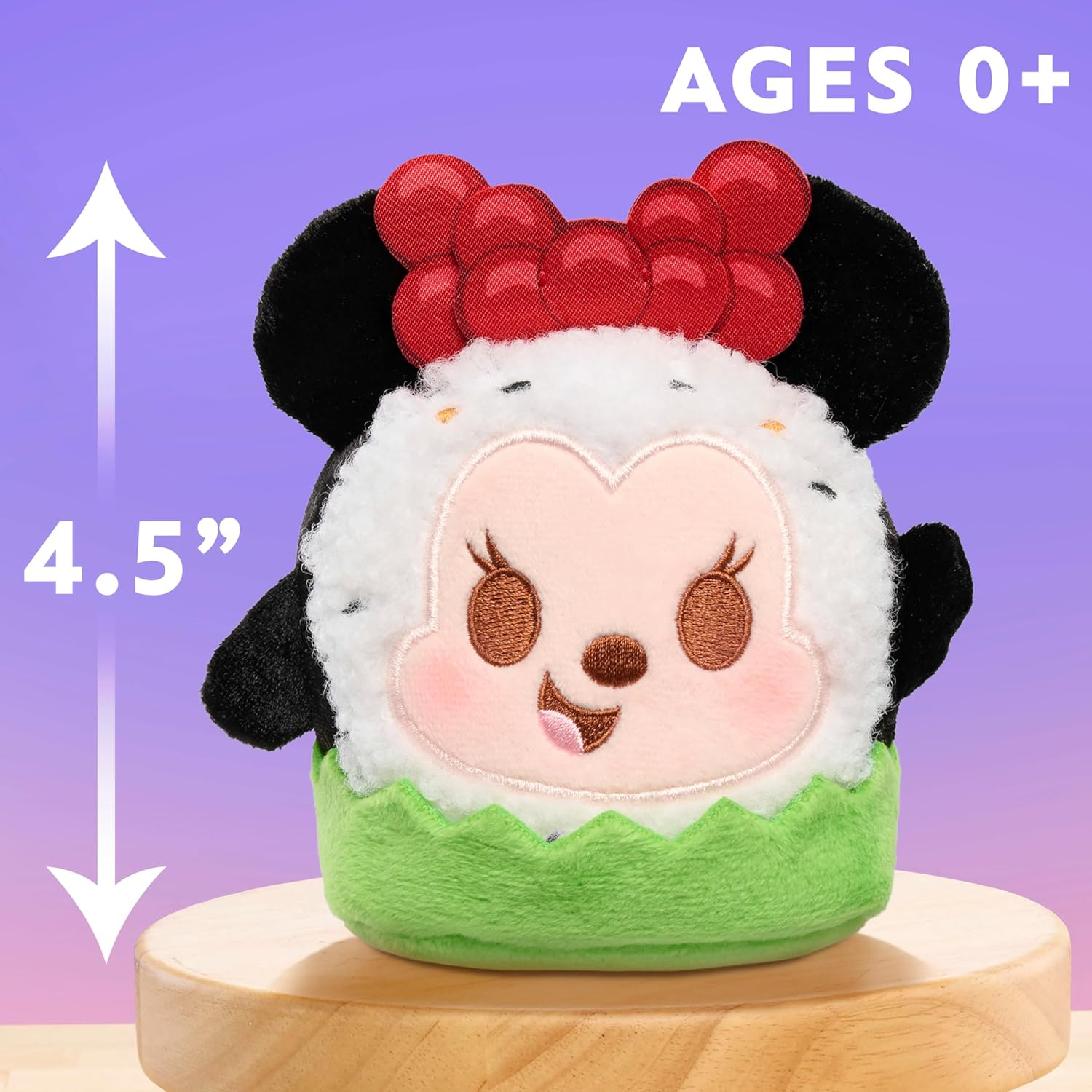 Disney Munchlings Single Serve Scented Collectible Plush, Kids Toys for Ages 0+ by Just Play