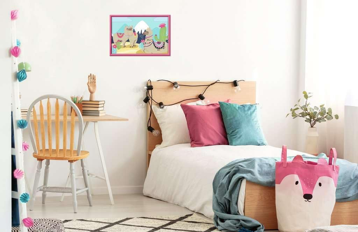 Ravensburger Malen Nach Zahlen 20065 - Gl&uuml;ckliche Lamas - Kinder Ab 7 Jahren image number 2
