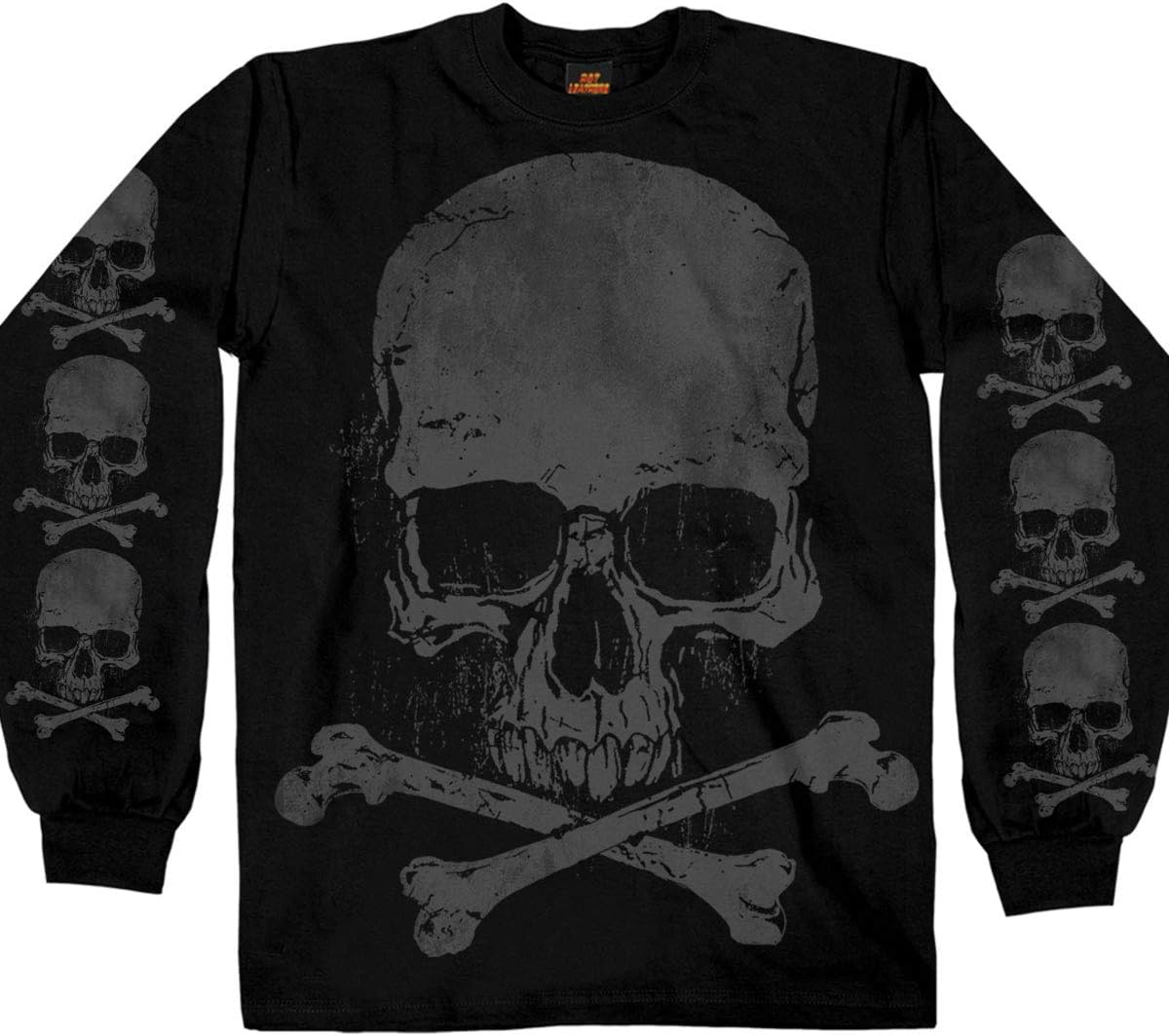 Hot Leathers Mens Motorcycle Novelty-T-Shirts, Black, Medium US image number 2