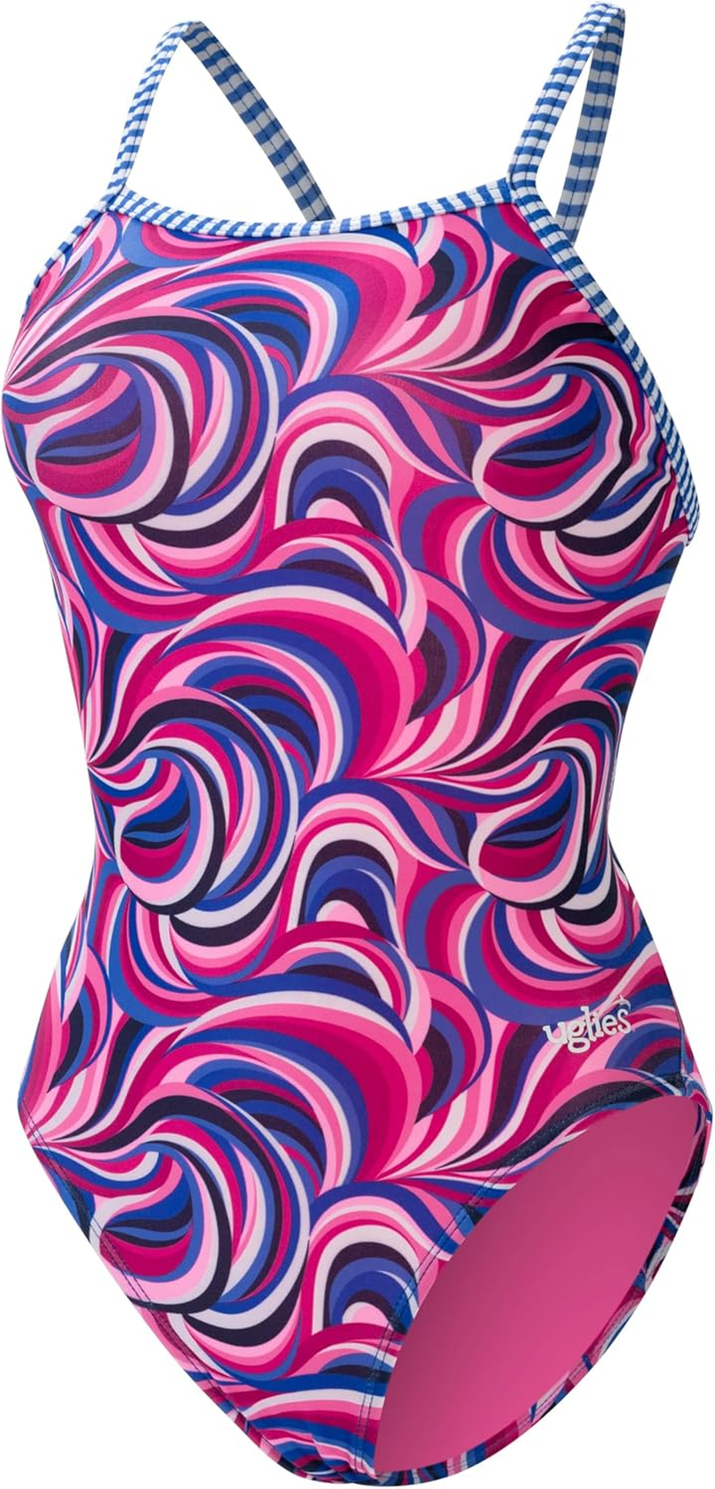 Dolfin Uglies Women'S One Piece Swimsuit - Athletic V-Back Training Swimsuit image number 5
