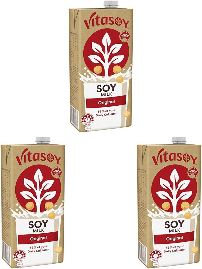 Vitasoy Original Long Life Soy Milk 1L image number 1