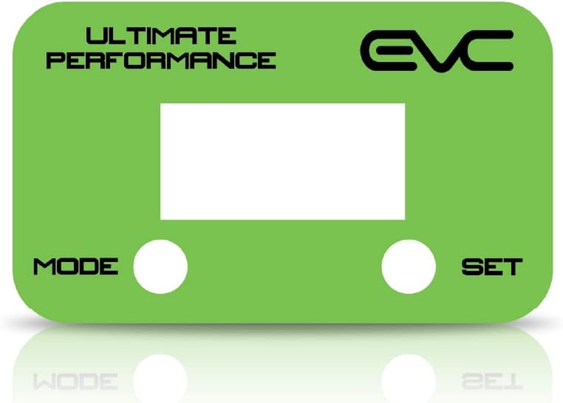 Ultimate9 EVC Throttle Controller Faceplate - Light Green image number 1