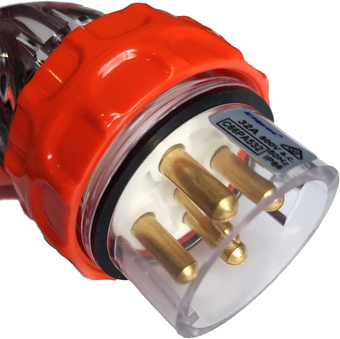 5 Pin 32 Amp Single Phase Adapter for Tesla Gen 2 Universal Mobile Charger UMC image number 4