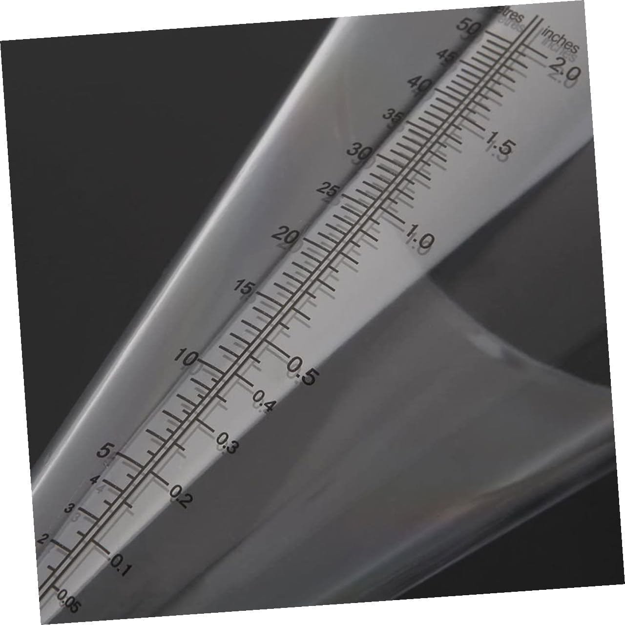 2Pcs Transparent Conical Rain Gauge with Easy-Read Scale for Outdoor Rainfall Measurement Farming Water Management Tool for Gardeners and Farmers image number 5