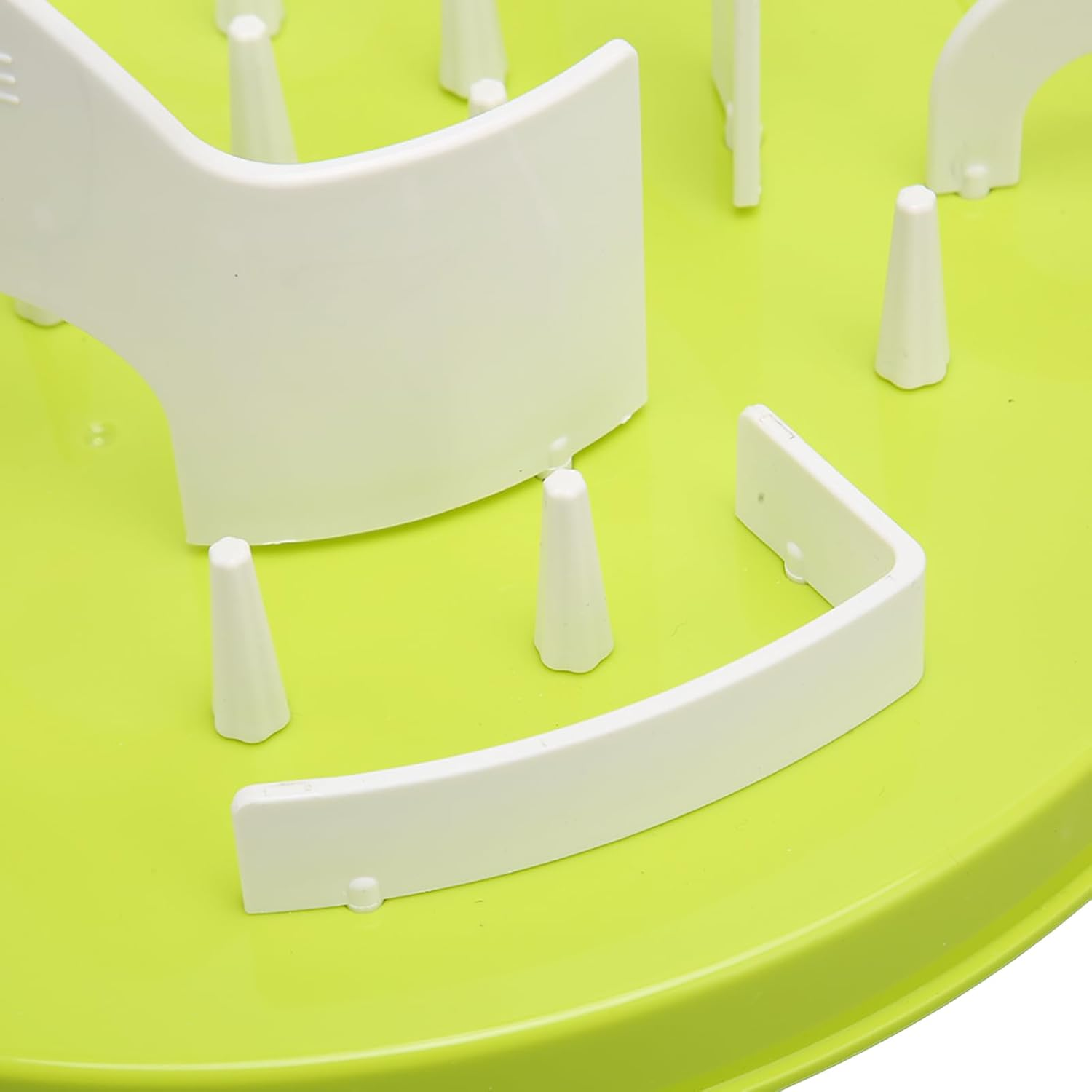 EVTSCAN Detachable Cat Slow Feeder Bowl, Adjustable Prevent Sliding Cat Puzzle, Feeding Slow Eating Bowl, for Cat Training