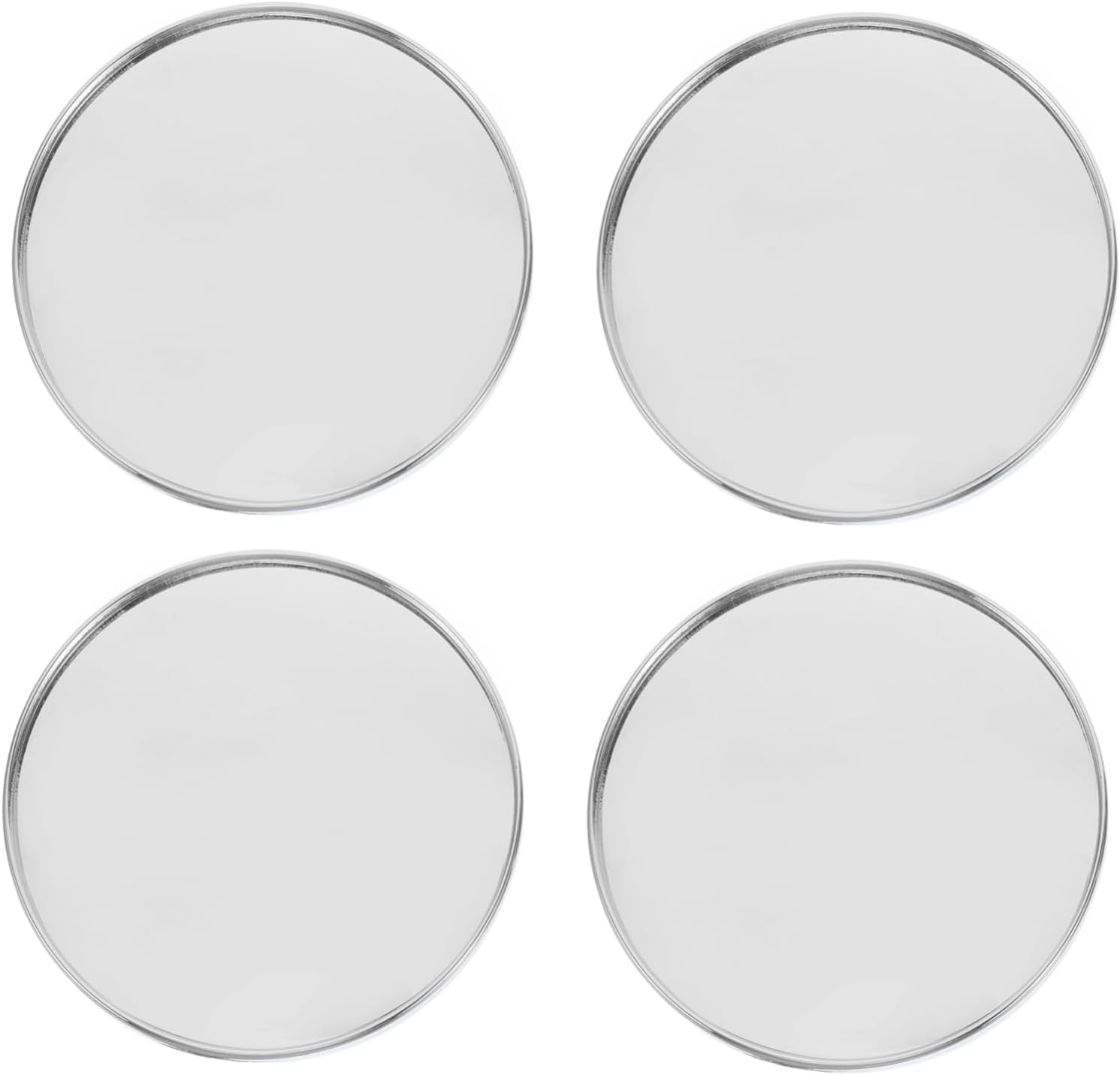 ELAYARD 4Pcs 68Mm Car Wheel Hub Center Cap Covers Silver Rim Center Covers Dustproof Replacement for Automotive Wheels Accessories image number 5