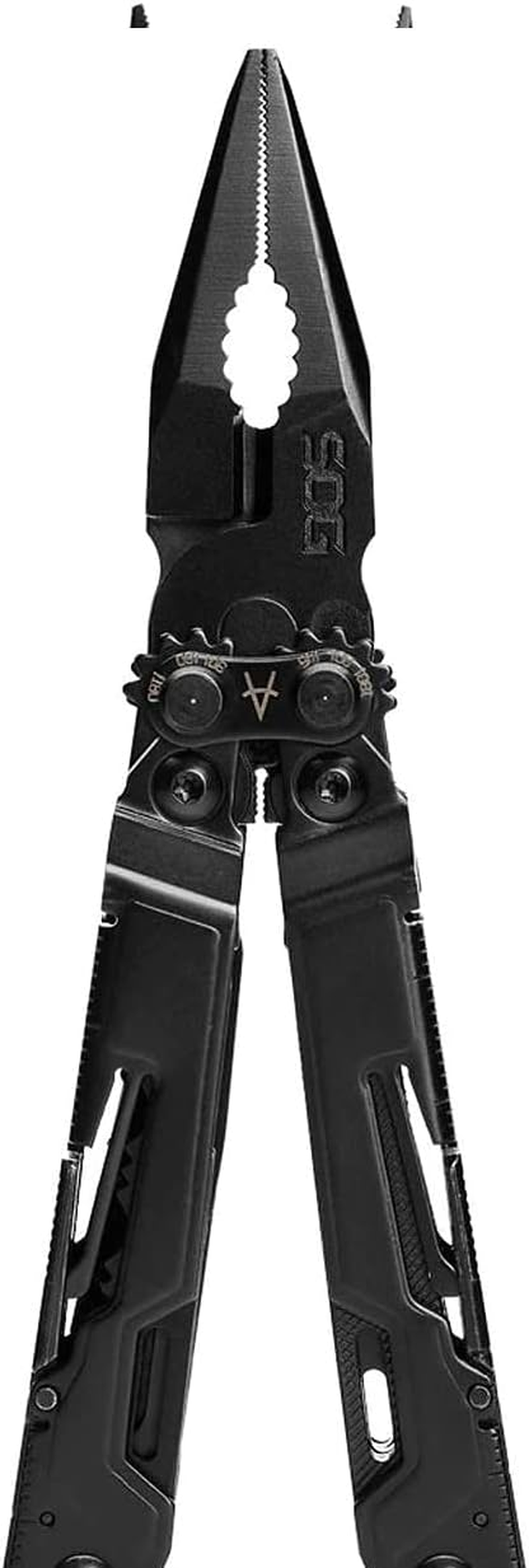 SOG Powerpint Mini Multi-Tool-Utility Tool with Compound Leverage Smooth Open, 18 Lightweight Specialty Tools, Stainless Steel Blade-Black (PP1002-CP) image number 3