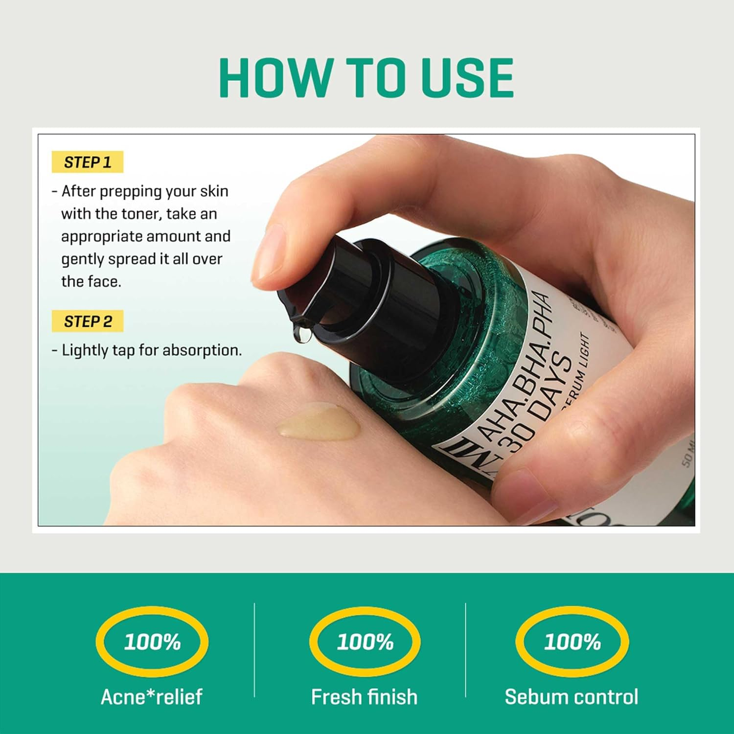 Some by Mi AHA, BHA, PHA 30 Days Miracle Light Serum 50 Ml image number 1