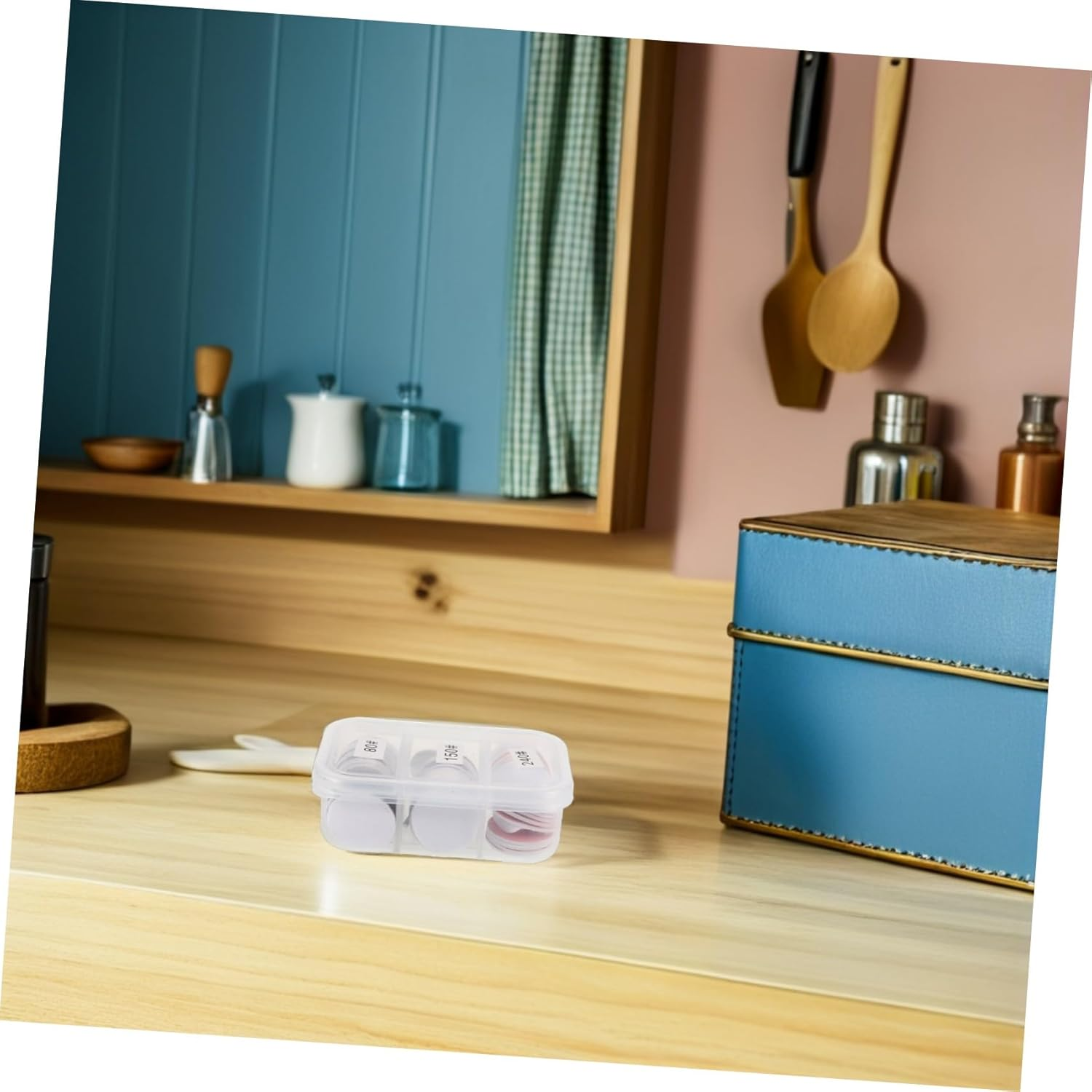 CALLARON 120Pcs Foot File Sandpaper Discs with Metal Nail Drill Bit for Electric Callus Remover Rapid Dead Skin Removal Smooth Feet Restoration Suitable for Home and Travel Pedicure Care image number 4