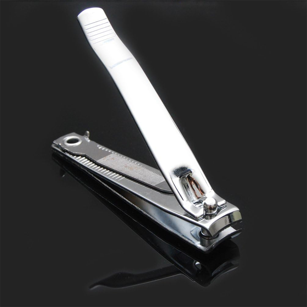 (3 Pack) Sharp Nail Clippers Set with Nail File Toenail Clippers Nail Cutter Clipper Gift Set for Men and Women