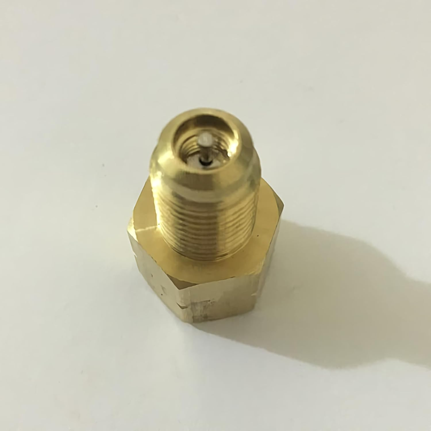 Refrigerant Tank Adapter,Refrigerant Hose Adapter | Reverse Thread Fitting, 1/4 Inch Connector Precise Charging HVAC Ductless Split Unit image number 5