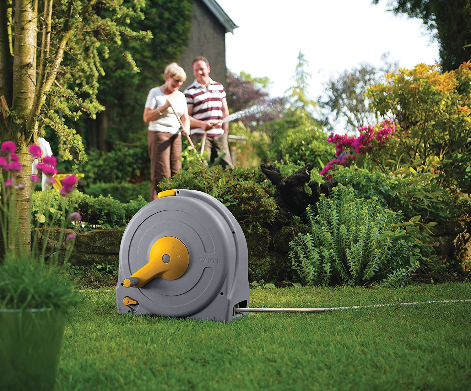 Hozelock 2494R0000 Fast Hose Reel, image number 1