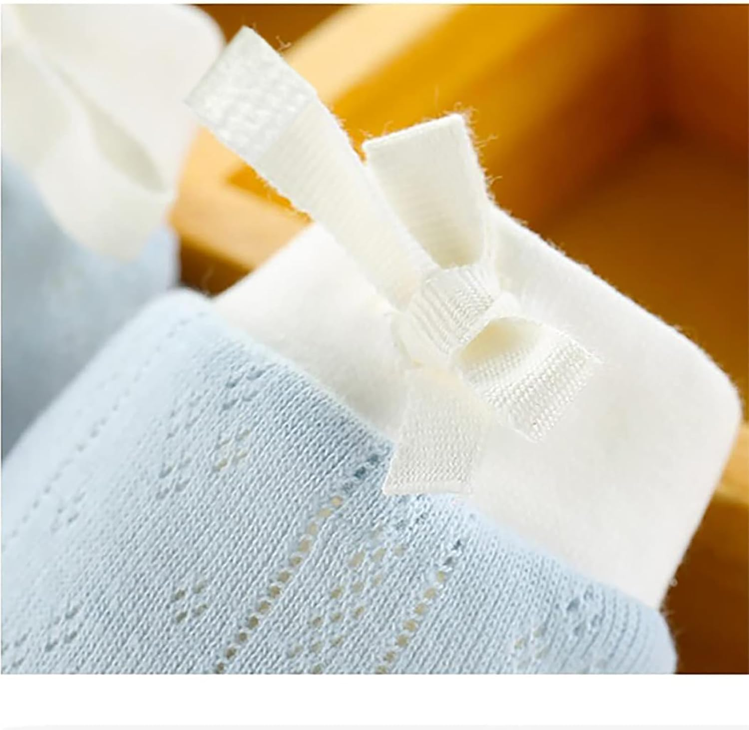 MOMSMENU Baby Mittens Newborn 100% Cotton Mesh Infant Mitts No Scratch for Boys Girls 5 Packs 0-12Months image number 1