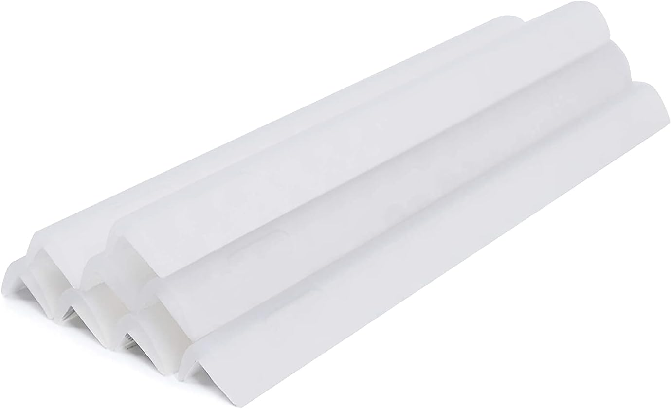 Silicone Corner Protectors Edge Guards with Strong Stickiness, Baby Proof Corner Covers and Bumpers Cushion Top Grade 8Pcs（Edge） (Transparent) image number 4