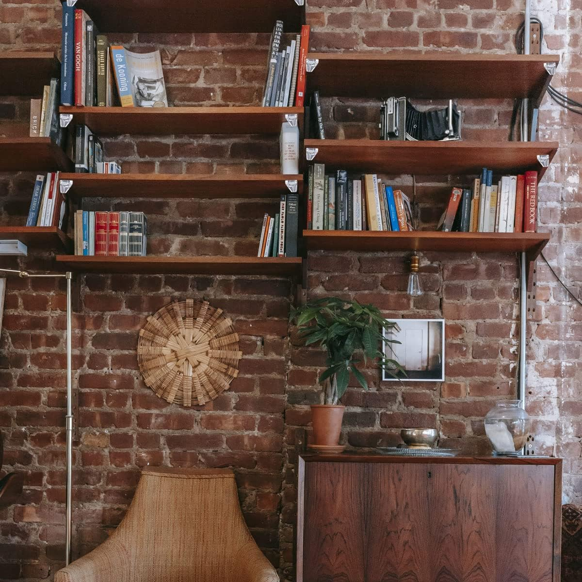 20 Pcs 5Mm Clear Plastic Cabinet Shelf Support Pins, Clear Shelf Support Pegs, Shelf Pins Clear Shelf Support Pegs, Shelf Holder Replacement Peg, Shelf Holder Bracket Steel Pins image number 6