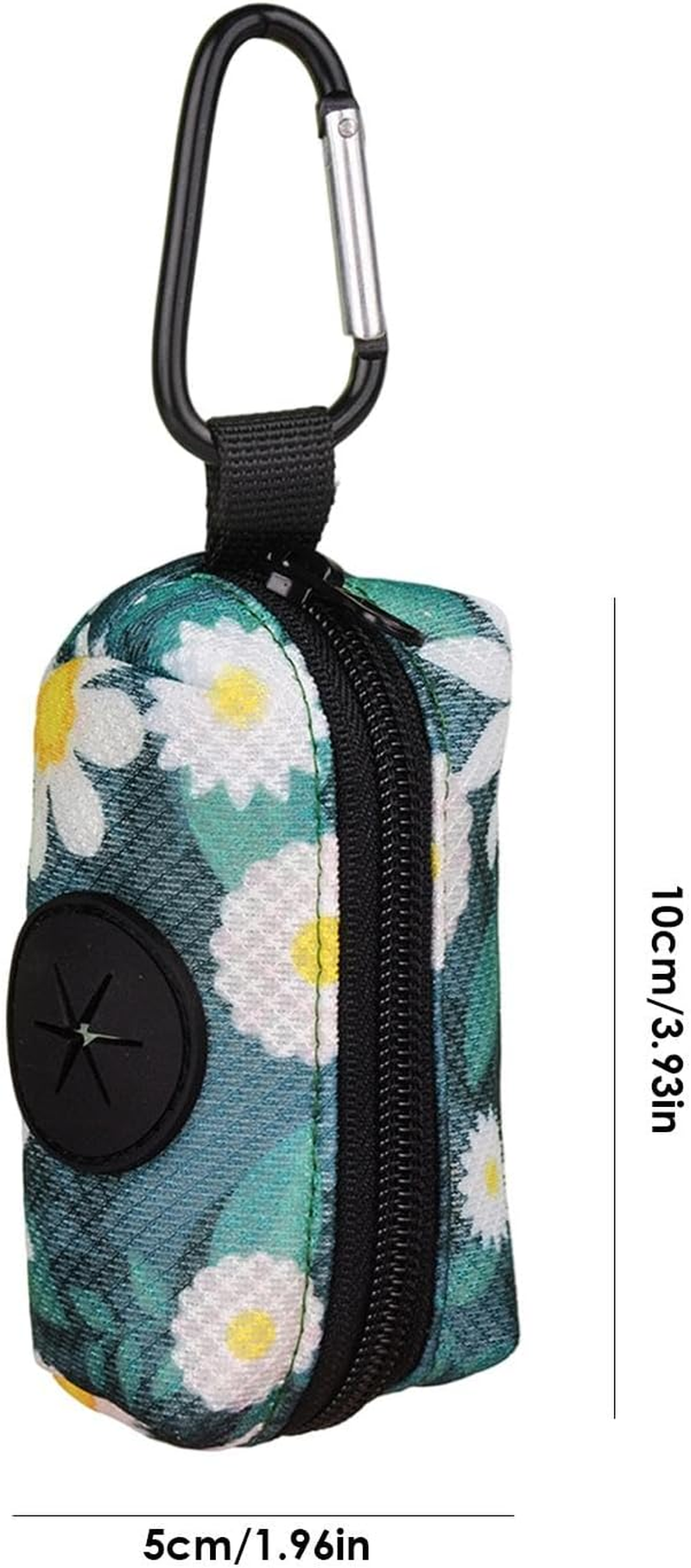 Dog Poop Bag Holder - Graphic Print Dog Poop Bags Rolls Holder - Portable Dog Waste Bag Holder for Camping, Dog, Cat, Traveling image number 6