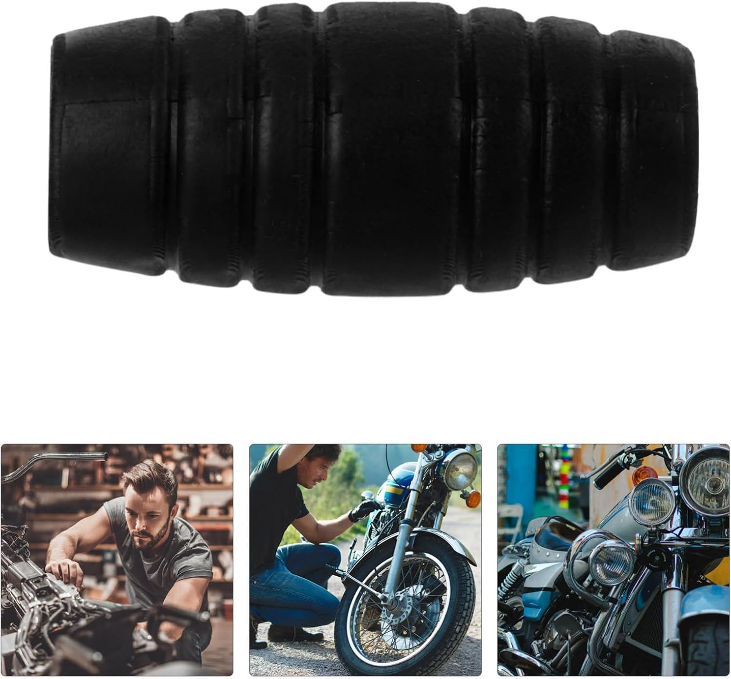 ULTECHNOVO 3Pcs Motorcycle Shifter Cover Rubber Protective Cover for Gear Shifter Lever Riding Non-Slip Motorcycle Foot image number 6