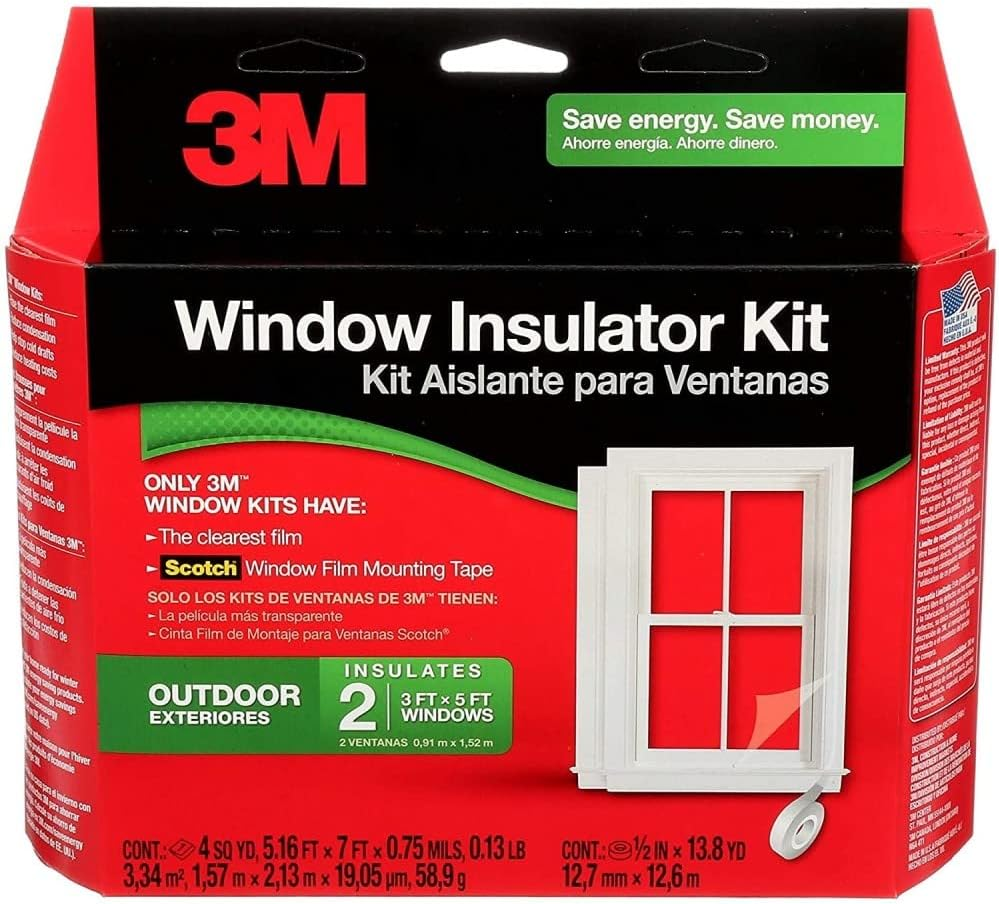 3M Outdoor Window Insulator Kit, 2-Window image number 2