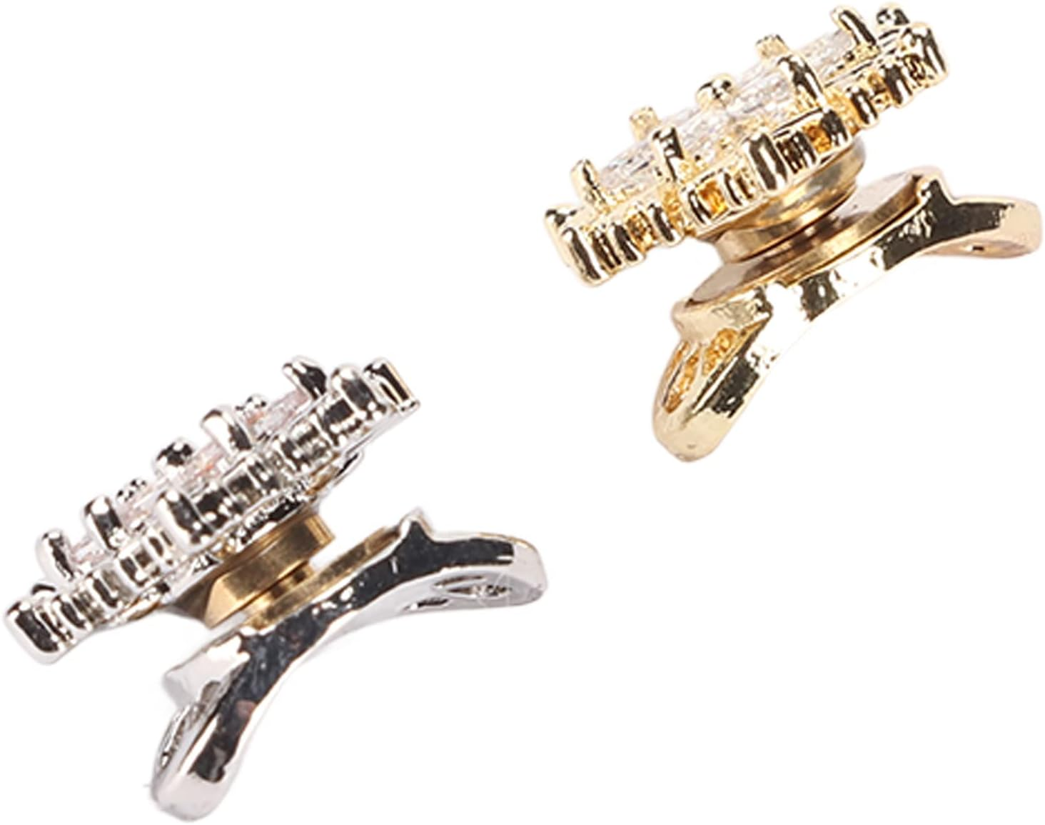 Snowflake Nail Decoration Rotatable Shiny 3D Christmas Nail Art Decor Attractive for Daily Holiday 2Pcs image number 4