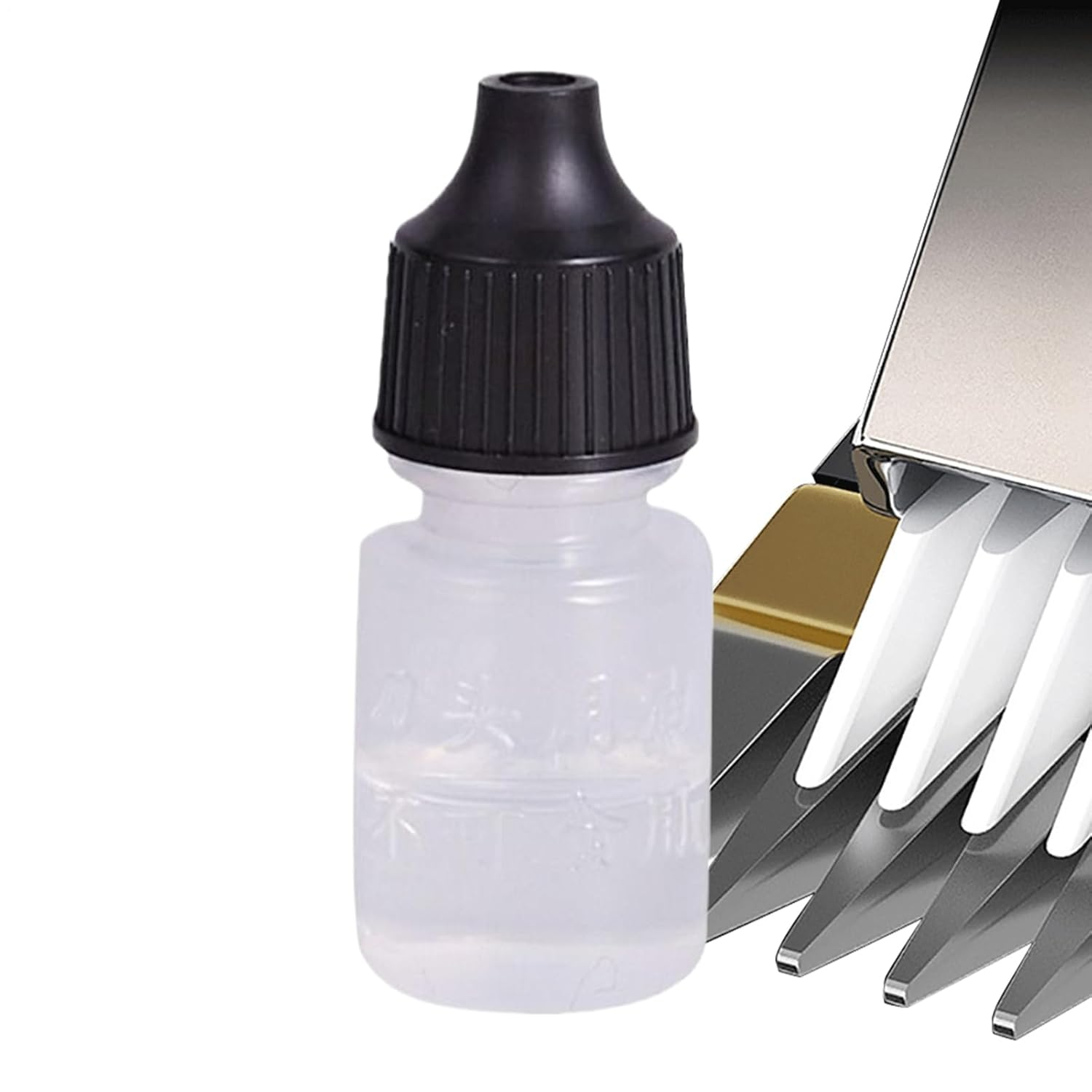 Beard Trimmer Oil Lubricant,Trimmer Care Lubricant - High-Temperature Electric Hair Shaver Grease Oil for Grooming, Home, Shower, Bathroom, Barber, Camping, Travel image number 6