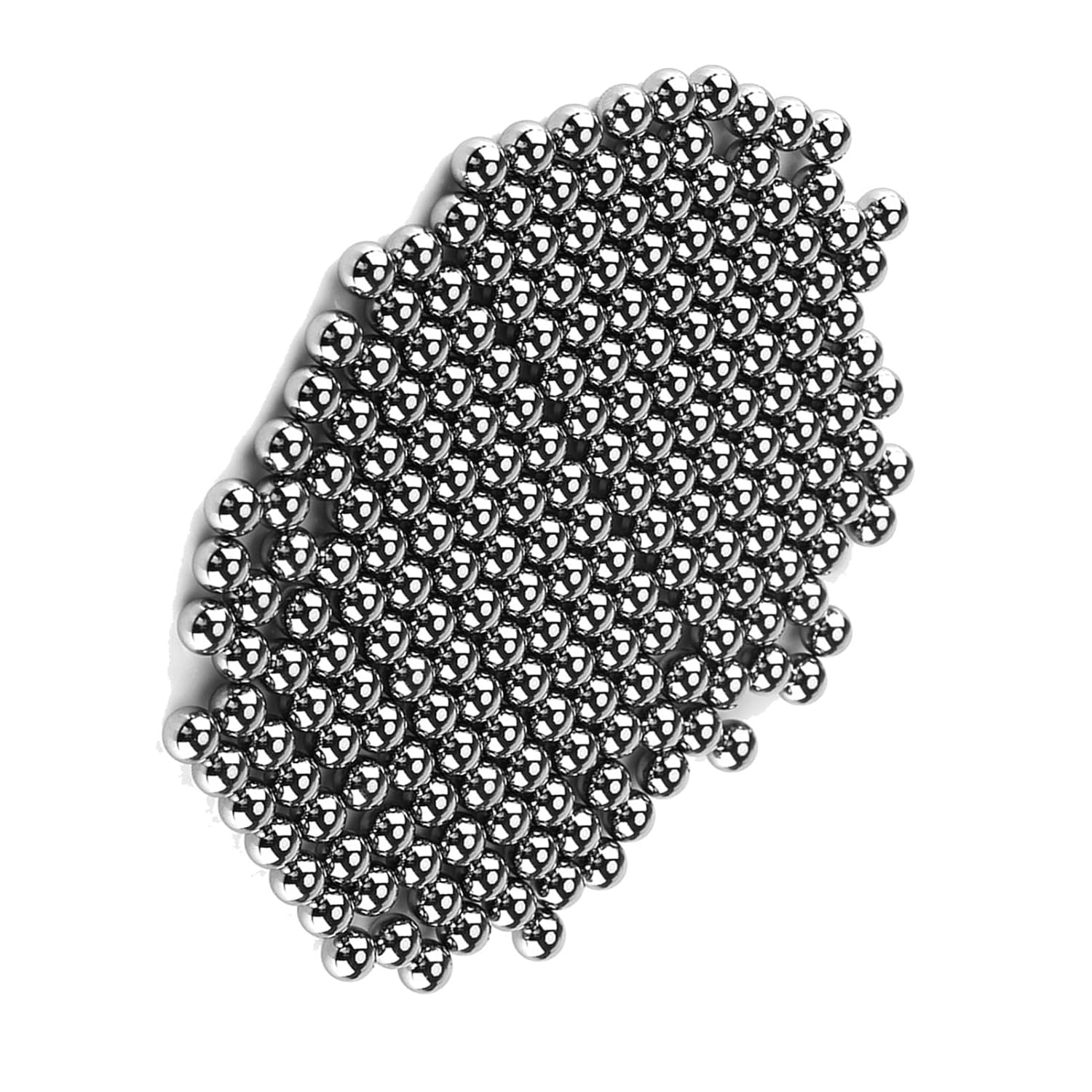 1/4 -Inch G10 Steel Balls, 200 Pcs Industrial Storage Balls for Roles and Bearings image number 4