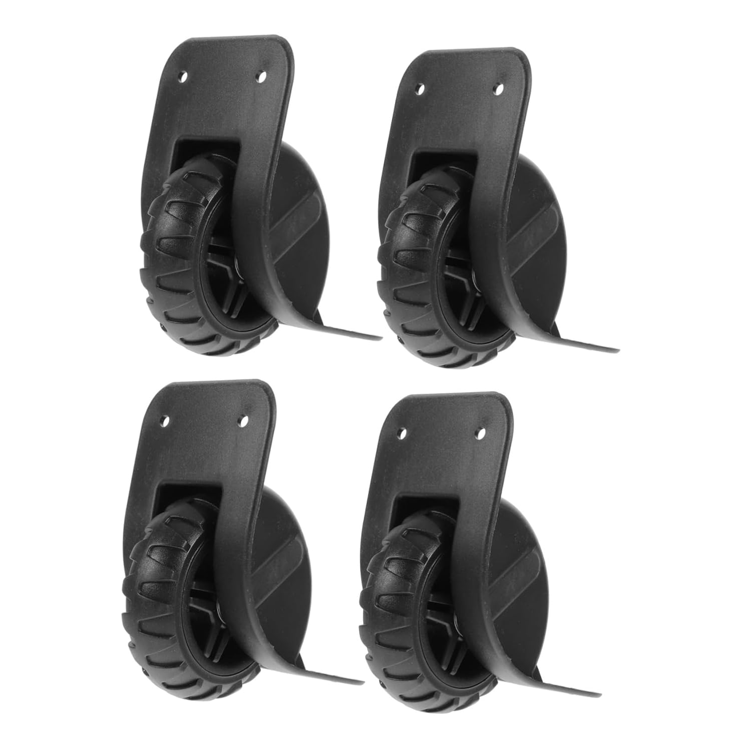 GLEAVI 4Pcs Suitcase Replacement Wheel W-097 Tank Luggage Wheels Wear Resistant Lightweight Low Noise Heavy Duty Bearing Caster Roller Single Side image number 2