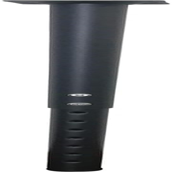 Jahof Adjustable Table Legs 22-36 Inch (55-90Cm), Metal Desk Legs &Oslash;42/38 Mm with Screws, Telescopic Legs for Tabletops, DIY Desk, RV, Home and Office (4Pcs, Black)