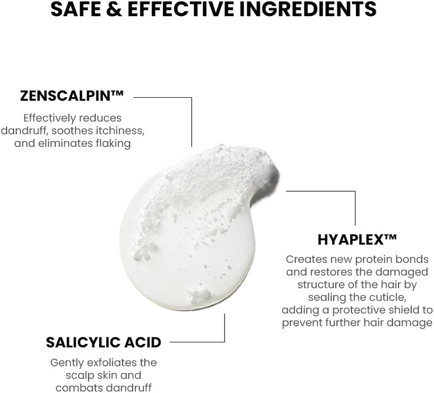 Thriveco Scalp Clear Shampoo for Dandruff Control | Daily Use Shampoo with Zenscalpin&trade;, Hyaplex&trade;, Salicylic Acid | for Dandruff, Flaky & Itchy Scalp | for Men & Women | 250Ml (250 Ml) image number 3