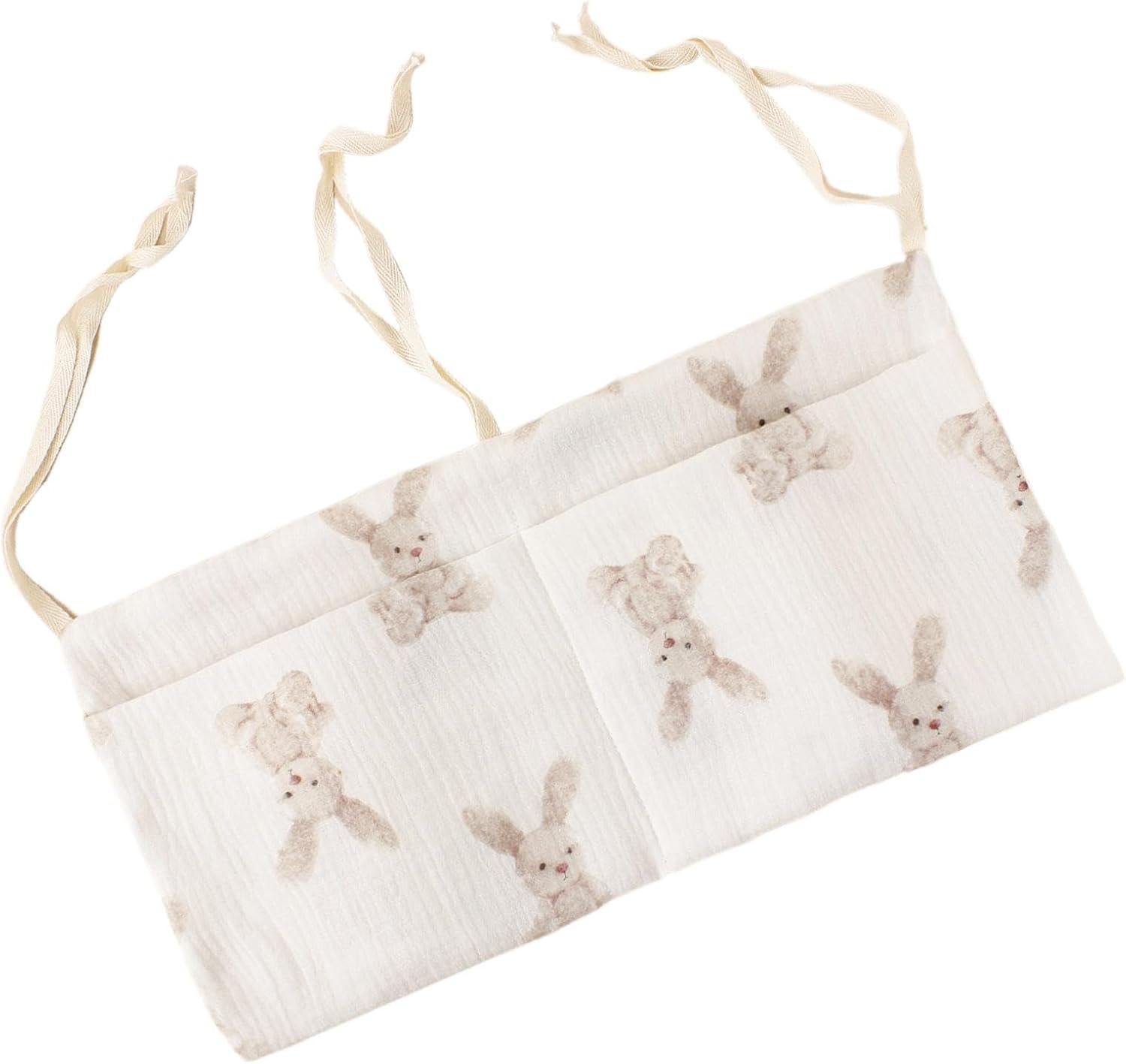 Cute Diaper Bag, Bedside Storage Bag for Crib - Cartoon Diaper Organizer for Crib | Portable Organizer Bag, Pacifier Stroller Accessories, image number 2