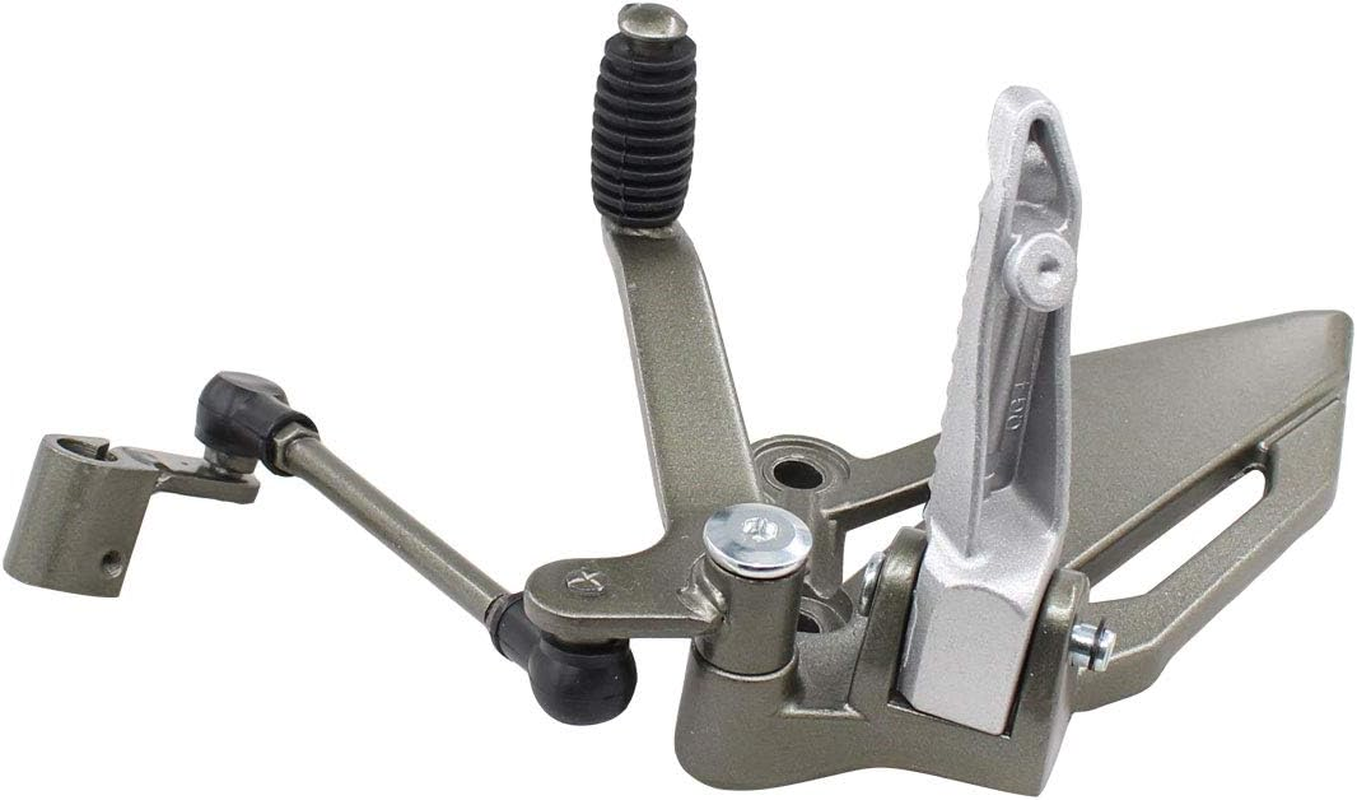 Newyall Front Left Side Foot Peg Pedal Mount Bracket for Kawasaki Versys 250/300 2017-2018, Ninja 250 2013-2015, Ninja 300 2013-2018, Z250/300 2013-2014 image number 1