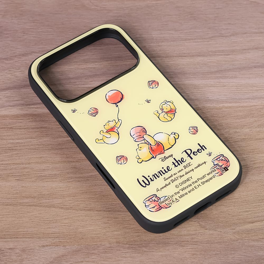 Ingram Iphone 17 Pro Case, Winnie the Pooh [Disney Official] Shockproof, Shock Absorbing, Bumper Hybrid Case, Easy to Hold, Cute, Disney Character and Honey image number 5