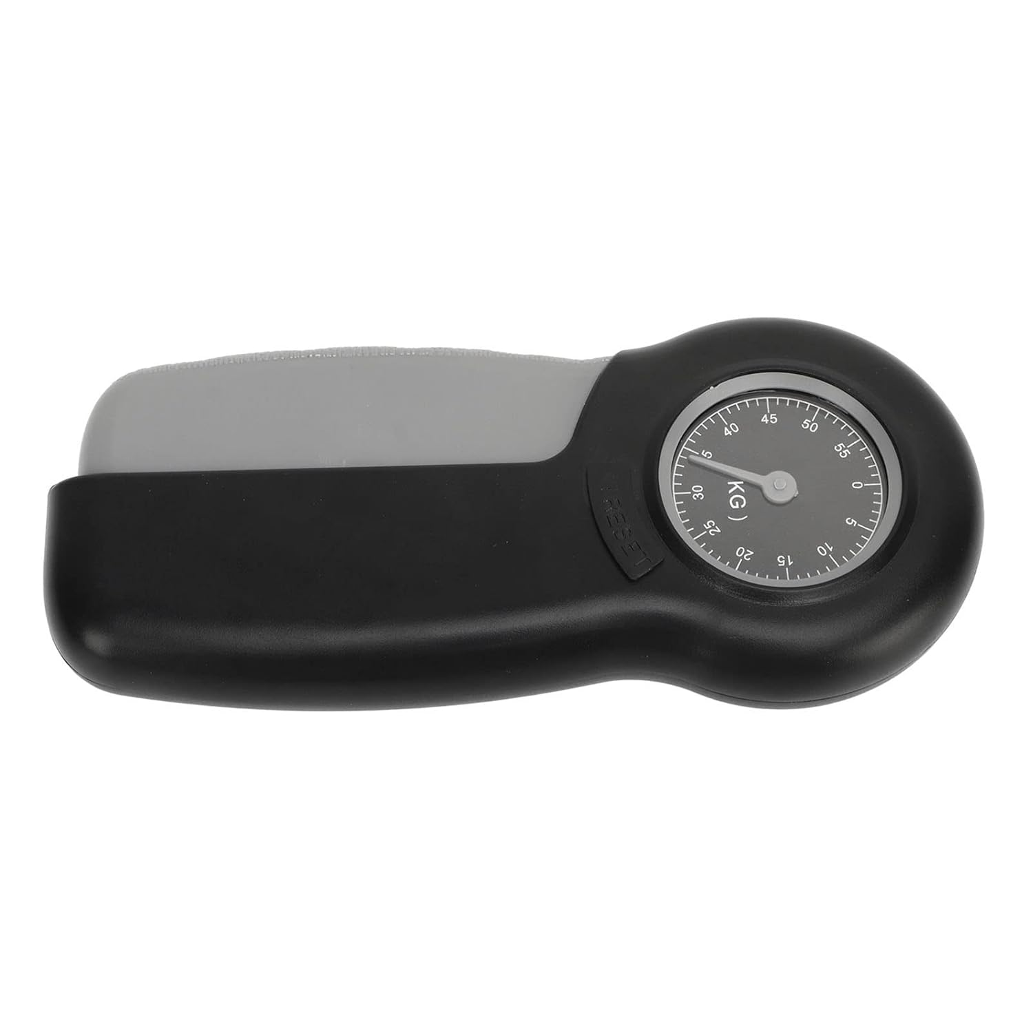 Hand Grip Strength Tester Portable Dynamometer for Ergonomic Grip Measurement - Ideal for Athletes, Sports Enthusiasts in Dark Gray (Black and Gray) image number 5