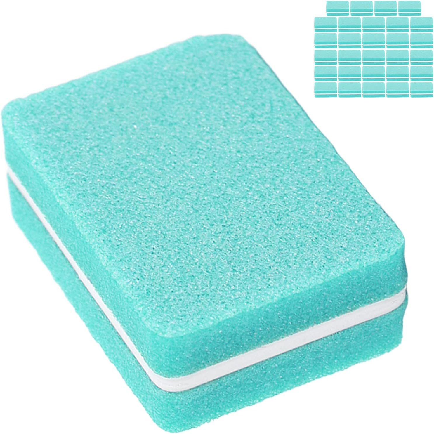 30Pcs Nail Buffer Block Salon Mini Portable Nail Polishing Tool Sanding Block Manicure Tool 4-Sided Nail File Salon Manicure Nail Tools (Green) image number 6