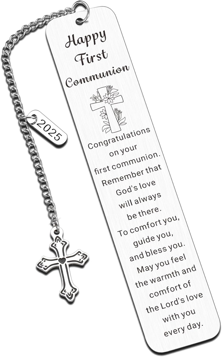 First Communion Gifts for Girls First Communion Gifts for Boys Women Men 1St Holy Communion Bookmark Baptism Confirmation Gifts for Teen Christian Religious Easter Gifts for Kid Easter Basket Stuffers image number 6