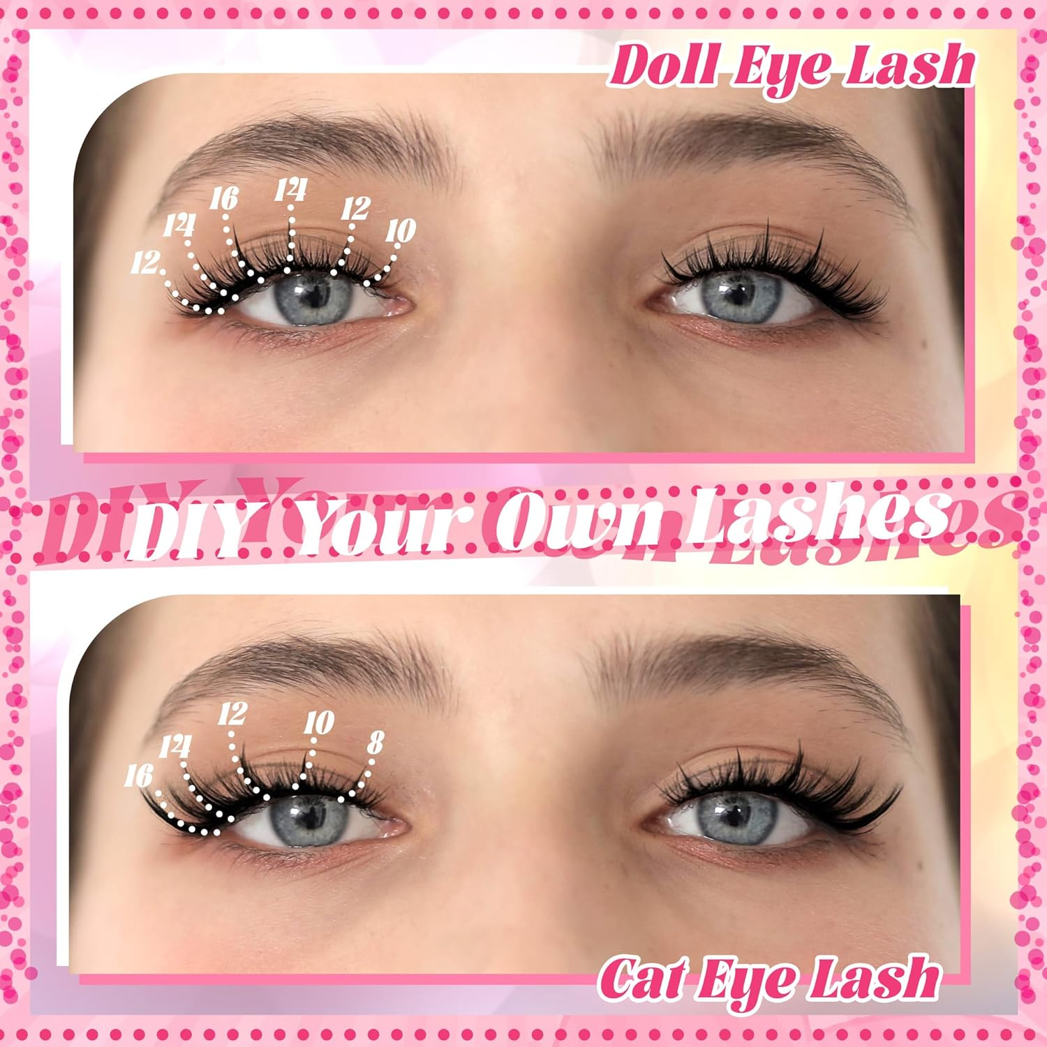 Gmagictobo - Sleeve Lash Groups: the Pointed Anime Lash Group Is Made of Upgraded Synthetic Fiber, Soft, Thick, Durable and Lightweight, Non-Irritating, Bringing You a Better And image number 6