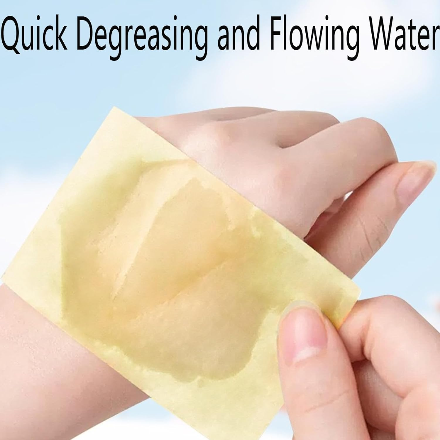 500 PCS Blotting Paper, Green Tea Facial Oil Absorbing Sheets for Oily Skin, Portable Pack with 4 Refills, Quick Shine Control for Work, Travel and Social Events image number 6